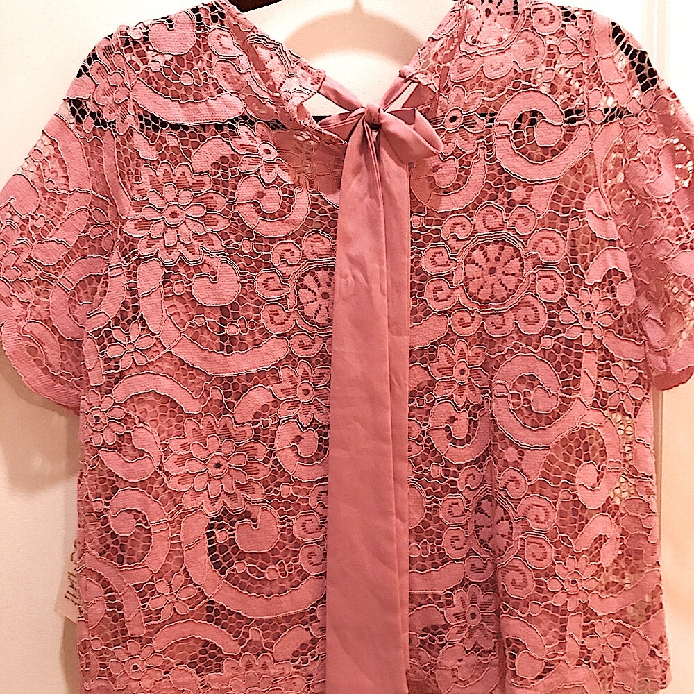 Nanette Lepore Lace Top w/ attached Camisole